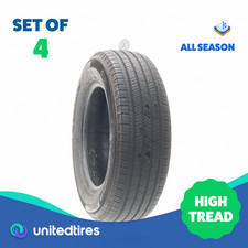 Set Of 4 Used 24570r17 Michelin Primacy Ltx 110t - 8-8.532