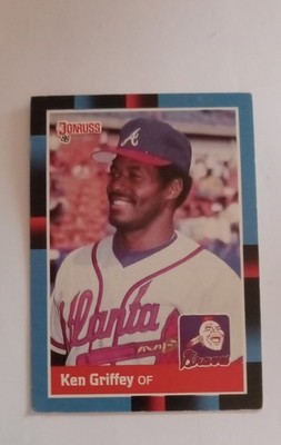 1988 Donruss - Ken Griffey Sr. #202 Last Line Begins with Star