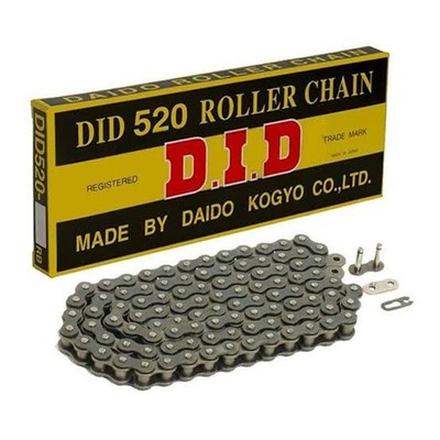 D.I.D 520X108RB Standard Non O-Ring Chain - 520 pitch / 108 Links / Clip Master