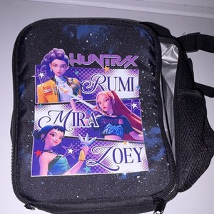 Huntr/x Rum Mira Zoey Insulated Lunch Bag Zipper Adjustable Strap Stars