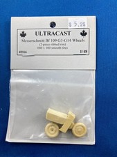 ULTRACAST 1/48 SCALE - MESSERSCHMITT Bf 109 G5-G14 WHEELS - 48166