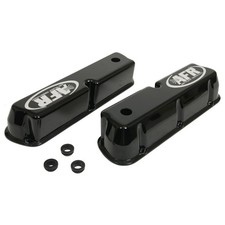 Afr 6715 Valve Covers Tall Height Cast Alum Afr Logo Ford Sb Pair