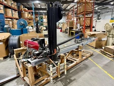 Wittmann W633 6-Series  3 axis robot arm assembly w/ cabinet & Teachbox