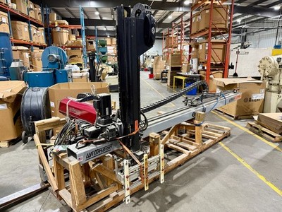 Wittmann W633 6-Series  3 axis robot arm assembly w/ cabinet & Teachbox