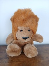 Gund Roary Lion Vintage Plush Stuffed Animal 1979 Brown 10"
