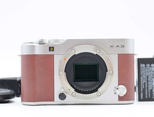 Fujifilm Fuji X-A3 24.2 MP Mirrorless Camera Brown Body Exc Z6742A
