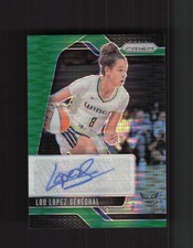2024 Prizm WNBA #SG-LLS Lou Lopez Senechal Signatures AUTO Green Pulsar #/25