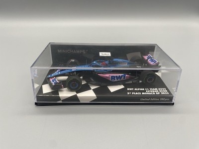 Minichamps F1 1:43 BWT Alpine A523 Esteban Ocon 3rd Place Monaco GP 2023 Lim 288