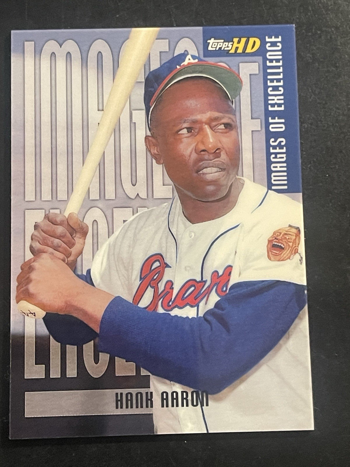 2001 Topps HD Images of Excellence #IE4 Hank Aaron Braves free shipping 1C
