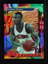 1993-94 Topps Finest Refractor Lindsey Hunter #184 07rd