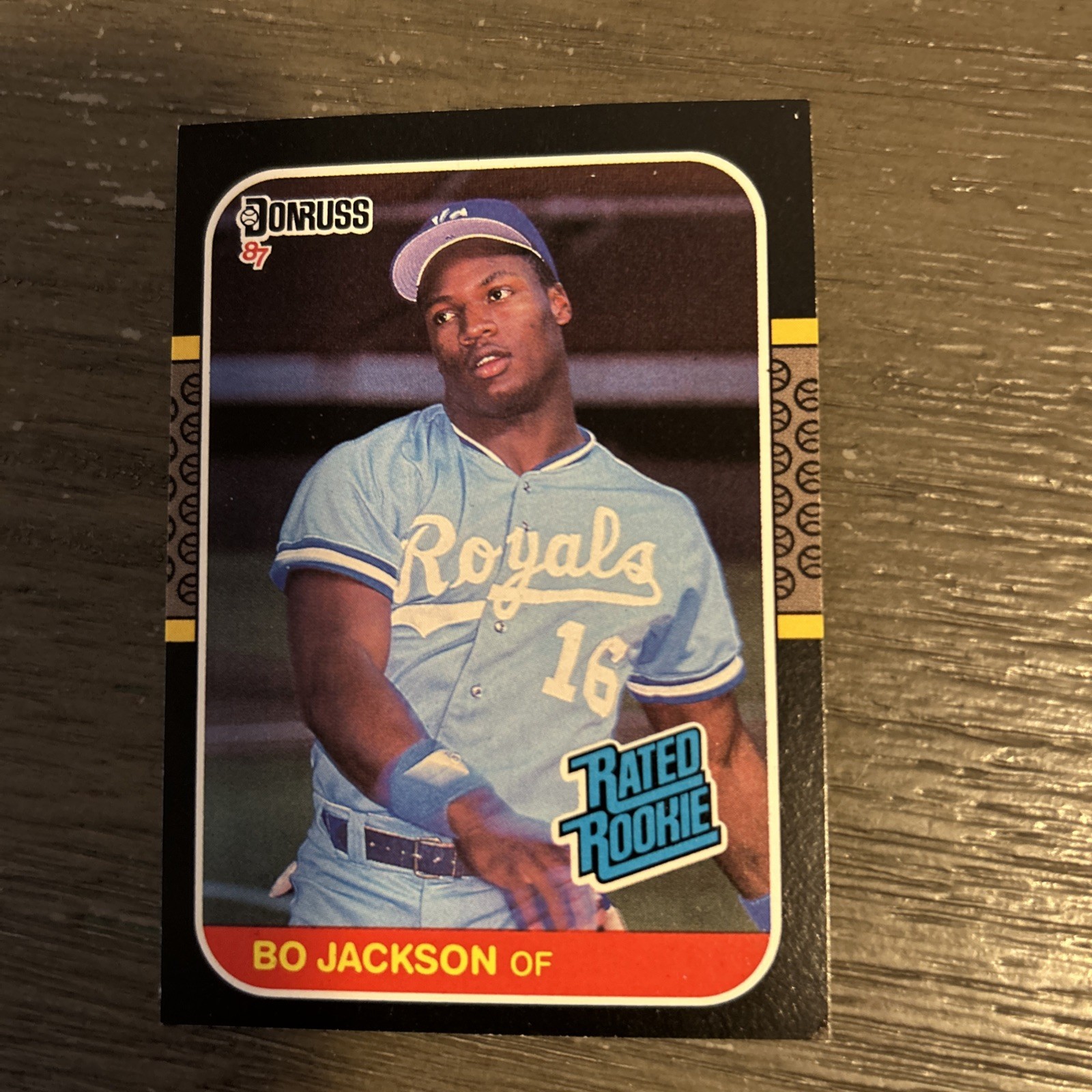 1987 Donruss - Rated Rookie Bo Jackson #35 (RC)