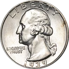 1939-S Washington Quarter