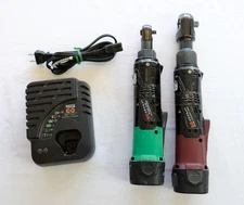 Matco Tools Infinium MCL1214RA & MUC1238R 12V Ratchets 1/4" & 3/8" - Used