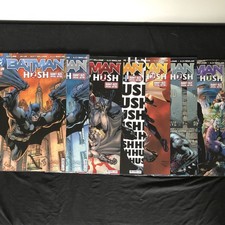 Batman 158-163 17x11 Giant-size Special Edition Hush 2 Set Jim Lee Jeph Loeb