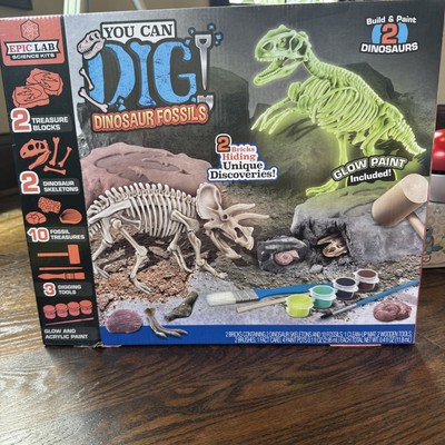 Dinosaur Fossil Activity Kit -- Epic labs, NEW & Unopened