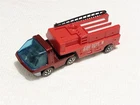 HOT WHEELS RED LINE FIRE ENGINE TRUCK RUBY RED w DARK INT C9 CONDITION