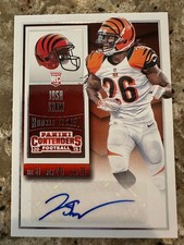 2015 Panini Contenders Rookie Ticket Josh Shaw Auto Cincinnati Bengals #138