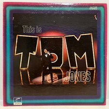 TOM JONES - This Is Tom Jones (1969) - 12" Vinyl Record LP - VG