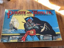 Pirate and Traveler Board Game by Milton Bradley - 1936