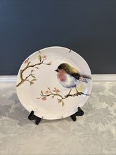 Pier 1 Imports Ironstone Bird on Branch piatto insalata/dessert 8,5" con montaggio