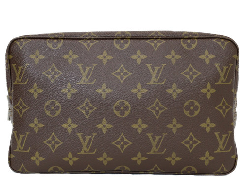 LOUIS VUITTON True Toilet 28 M47522 Monogram Second Bag Pouch Unisex #R519274