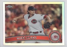 2011 Topps Chrome Refractor Mike Leake #37 0j6