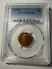 1934-D Lincoln Wheat Cent PCGS MS64 RB Denver Mint Uncirculated Key Date
