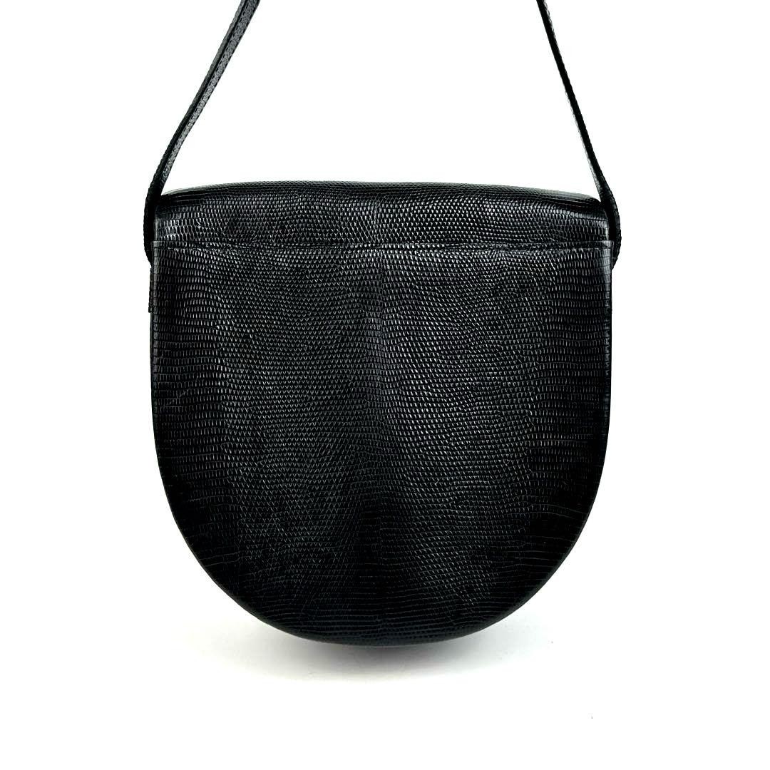 [Buone condizioni] Borsa a tracolla Yves Saint Laurent YSL fodera lucertola