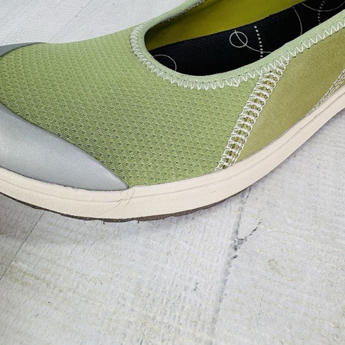 Bzees Naturalizer ALEX Green Leather/Fabric Uppers Casual Flats Shoes Sz 8.5 M - Picture 18 of 21