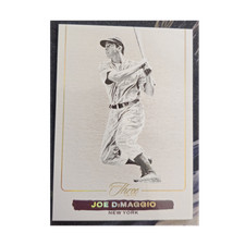 2025 Panini Three and Two Joe DiMaggio Blank Slate SSP Case Hit Yankees