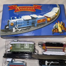 Vintage Anastasia Miniature Battery Operated Train Set 1997 20th Century Fox