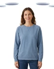 Ex White Stuff Women’s Sweatshirt - Long Sleeve Crew Neck Solid Blue