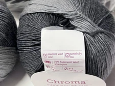 WEDNESDAY 100gr Skein 396yd Knit Picks CHROMA FINGERING SW Merino Wool+Ny YARN