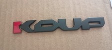 Kia Forte Koup Coupe 2009-2013 Black Rear Trunk Deck Emblem Oem Used