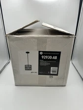 Designers Fountain 92930 Bronze Mya Single Light 10"W Pendant