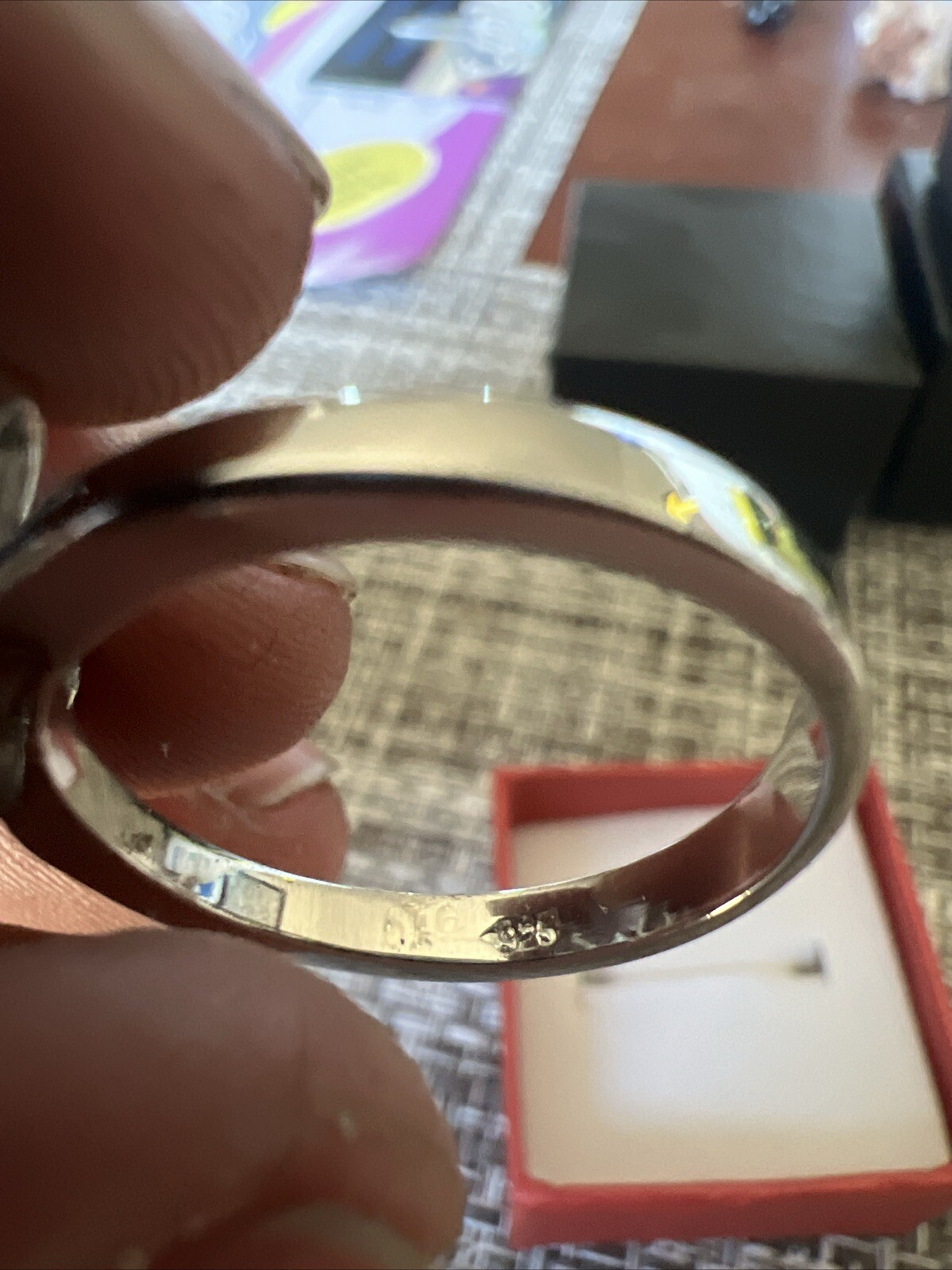 amethyst butterfly ring Silver - image 2