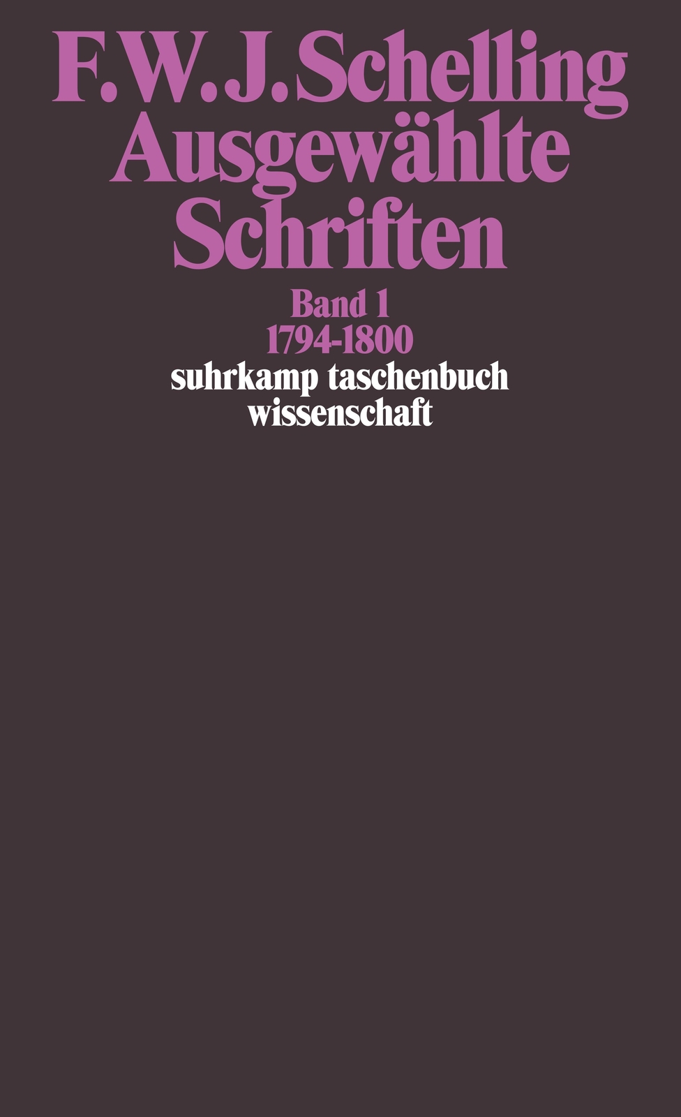 Thumbnail - Friedrich Wilhelm Joseph Von Schelling / Ausgewählte Schriften In 6