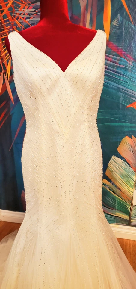 ¡HERMOSO VESTIDO DE NOVIA SIRENA!!! Foto 4 de 4