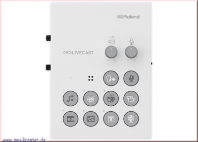 Roland GO:LIVECAST Live-Stream-Studio fuer Smartphones