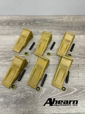 6 PACK CAT STYLE J200 1U3202 Teeth & Keepers for Excavator Dirt Digging Buckets