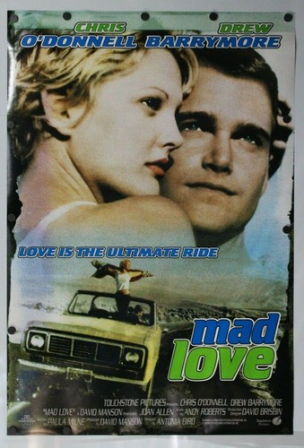 Mad Love 1995 Double Sided Original Movie Poster 27" x 40"
