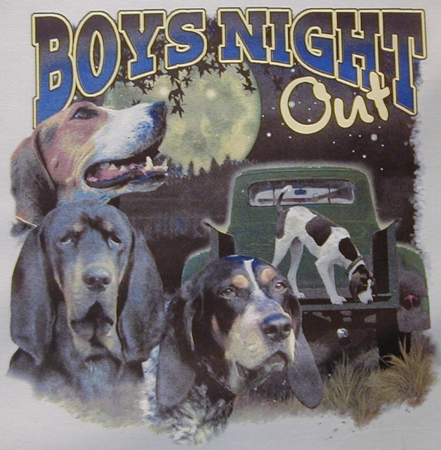 coon hunting with blueticks