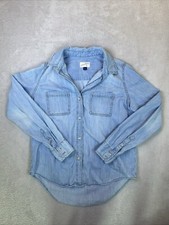 Universal Threads Denim Button Shirt Women's Small Blue Jean