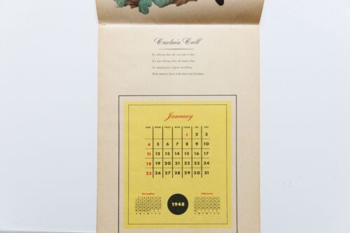 Vintage Esquire Glamour Gallery Kalender 1948 - Bild 4 von 11