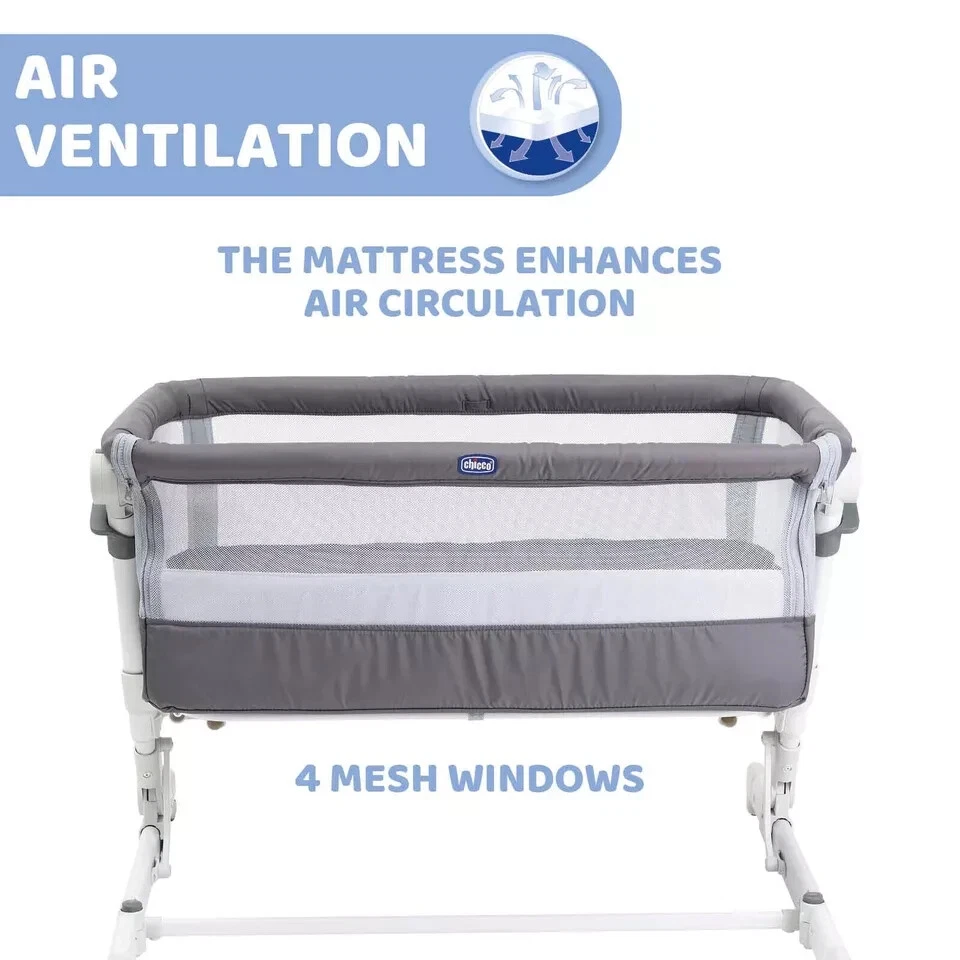 Chicco Next2Me Pop Up Crib (Atmosphere) -  BRAND NEW IN BOX RRP £199 - Image 4 of 4