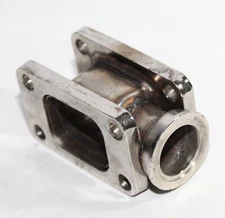 T3 to T3 Turbo Manifold Flange Adapter Conversion w/38mm VBAND Wastegate Flange