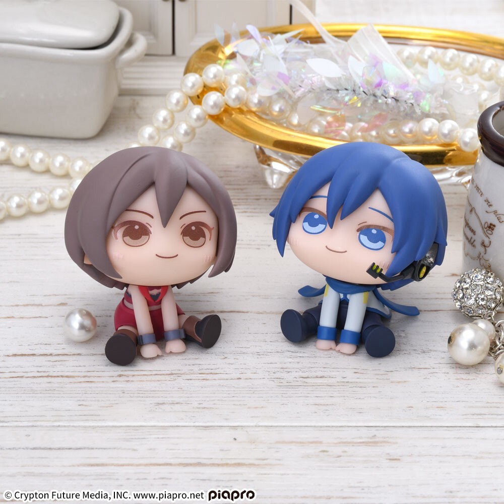SEGA Hatsune Miku Series QyuruMe Mini Figure Meiko & Kaito SEGA Hatsune Miku Series QyuruMe Mini Figure Meiko & Kaito
