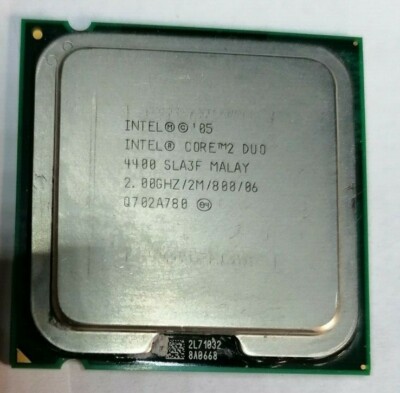 Intel Core 2 Duo E4400 SLA3F CPU  2x2GHz/2MB/800MHz FSB Sockel/Socket LGA775 