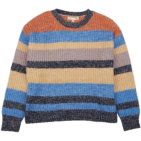 Suéteres para mujer a Rayas de Corazón de Acrílico