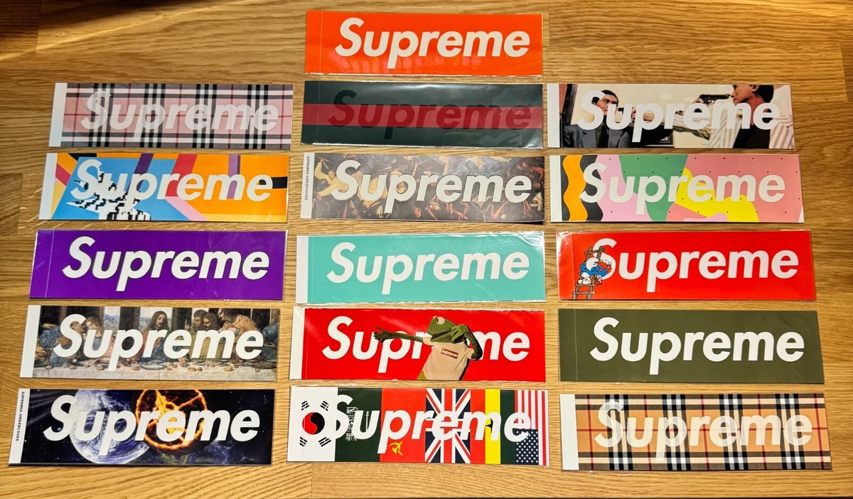 Supreme Box Logo Sticker for sale | eBay